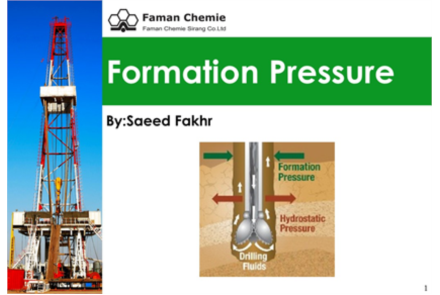 فشارهای منفذی در سازندها ( Formation Pore Pressure )